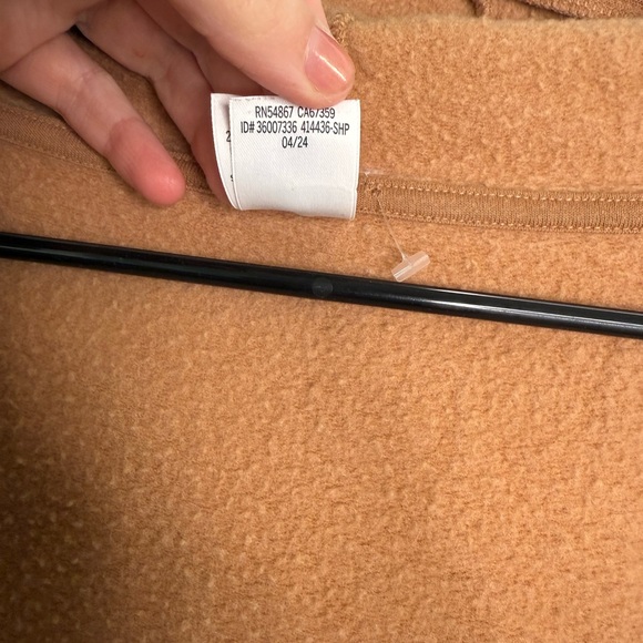 Victorias Secret Pink Hoodie Brown Full Zip Dog Embroidered Logo Size XXL - Picture 6 of 8